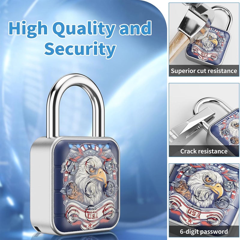 SURPN Combination Lock, Combination Lock for Locker, Locker Lock & Gym Locker Lock - High Security, Easy to Use for Gym, School, Travel, Outdoor (Freedom) - Image 4
